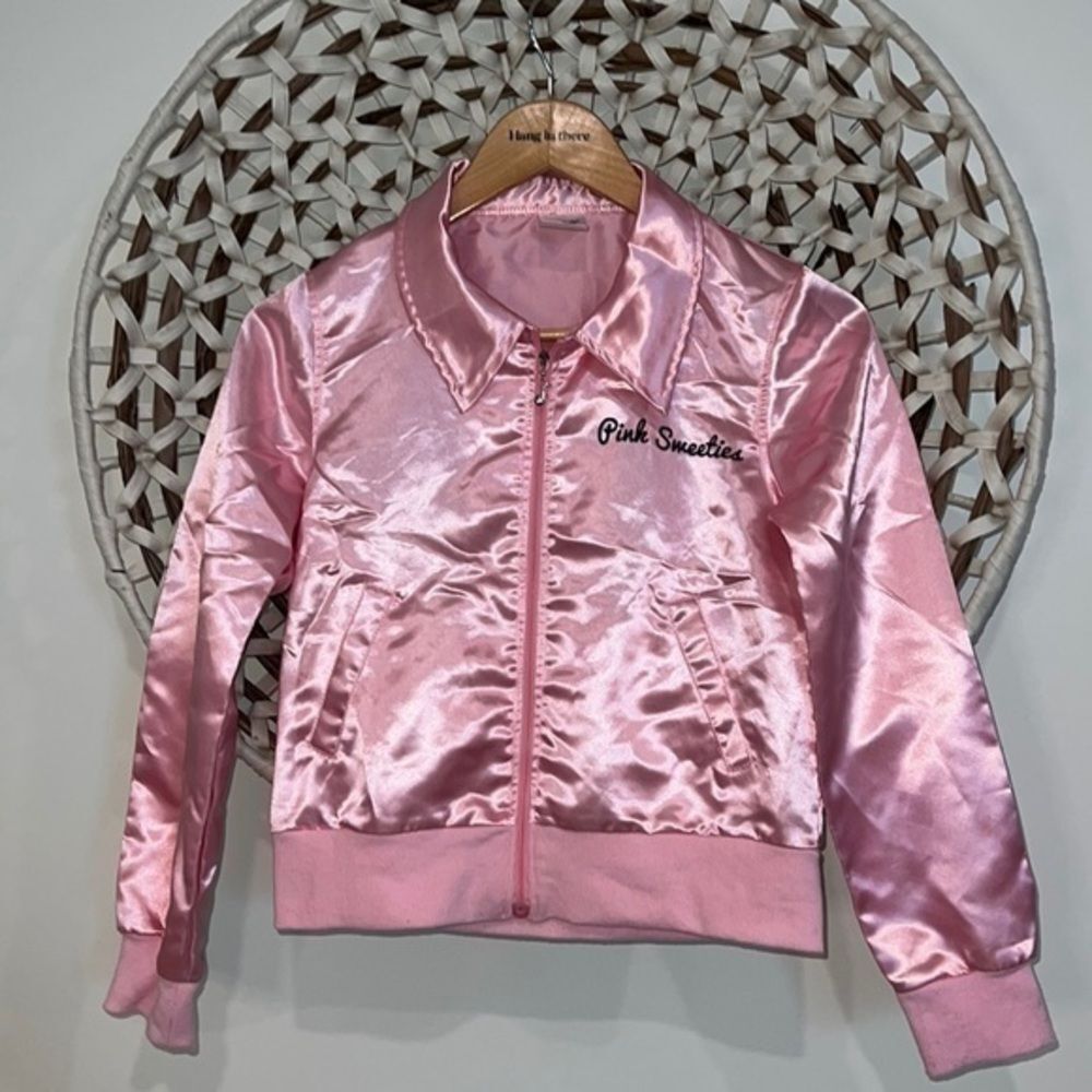 Pink Sweeties 50s pink dress up jacket girls size small